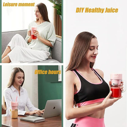 Portable Mini Juicer Blender With Straw Cup