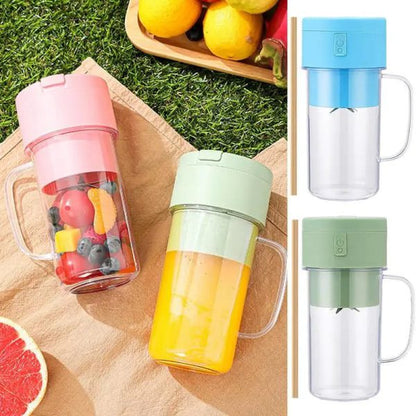 Portable Mini Juicer Blender With Straw Cup